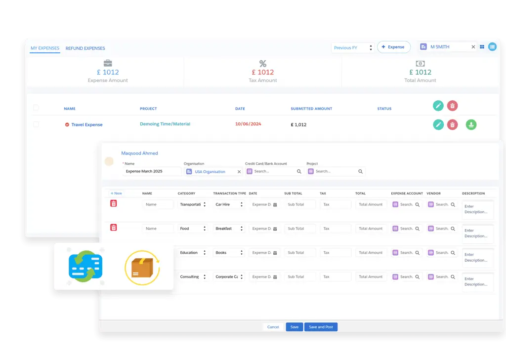 Expense management