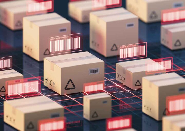 Inventory with barcode scanning