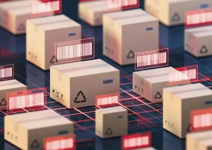 Inventory with barcode scanning