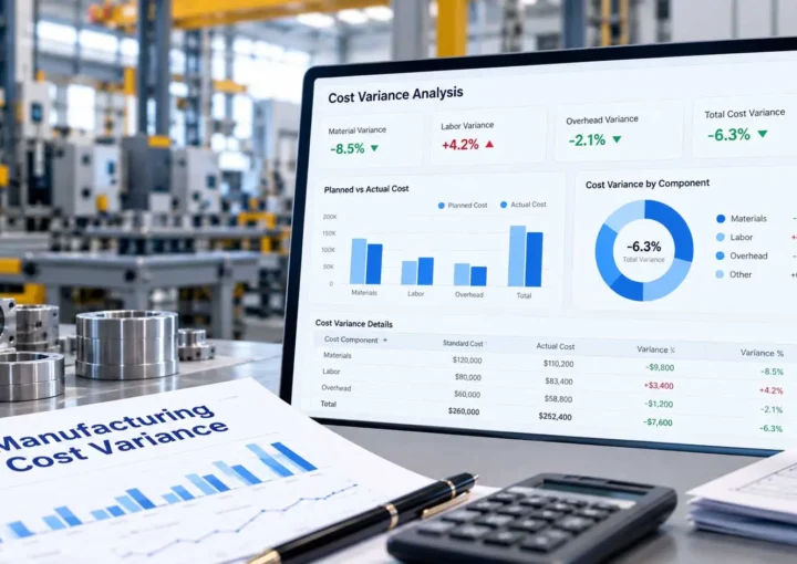 Manufacturing-Cost-Variance-Dashboard
